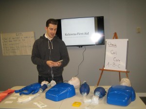 First Aid  and CPR ession