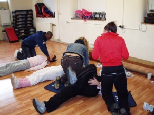 Red Cross First Aid Renewal Training Classroom